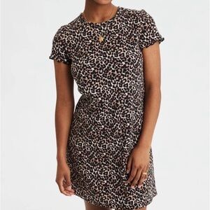 AMERICAN EAGLE CHEETAH PRINT DRESS